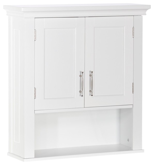 Riverridge Home Somerset Collection 2 Door Wall Cabinet Riverridge Home Somerset Collection 2 Door Wall Cabinet White