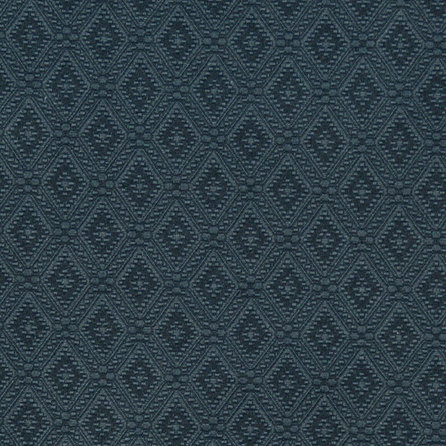 Blue Connected Diamonds Woven Matelasse Upholstery Grade ...
