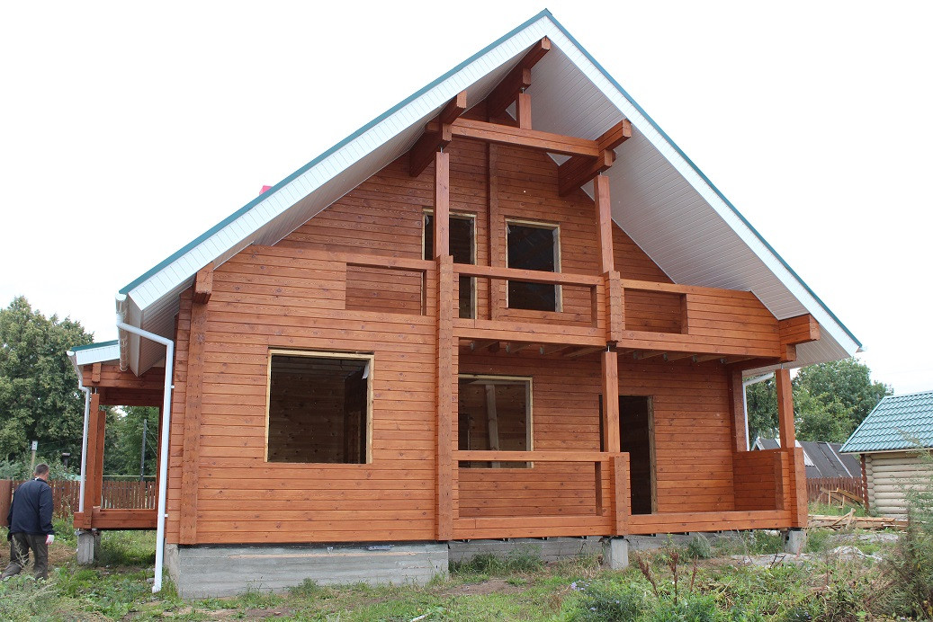 Дом из профилированного бруса Лукоморье-138