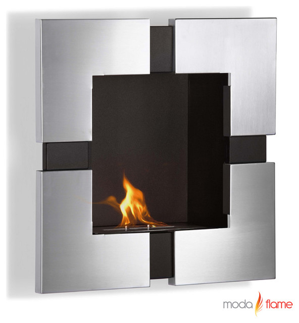 Elm GF101200 Bio-ethanol Wall Fireplace by Moda Flame