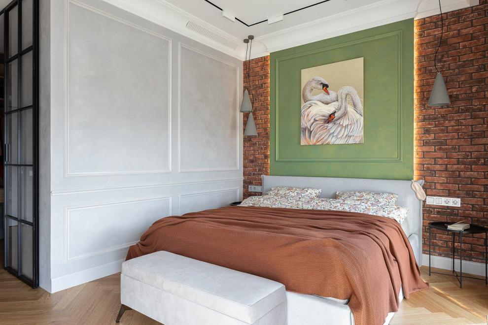 Квартира с яркими акцентами в интерьере