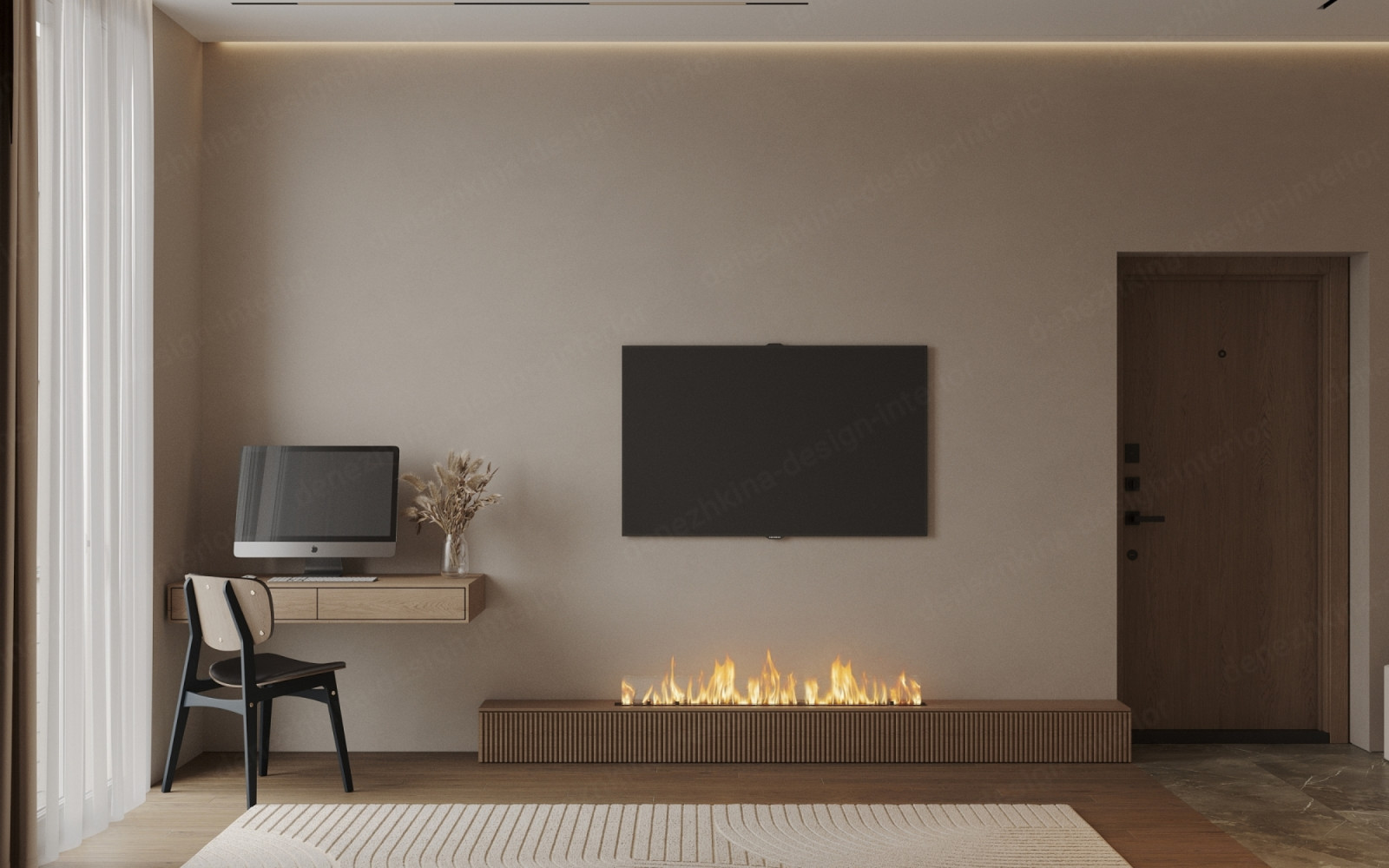 Дизайн проект 2 комнатной квартиры - Дом актёров МХАТа