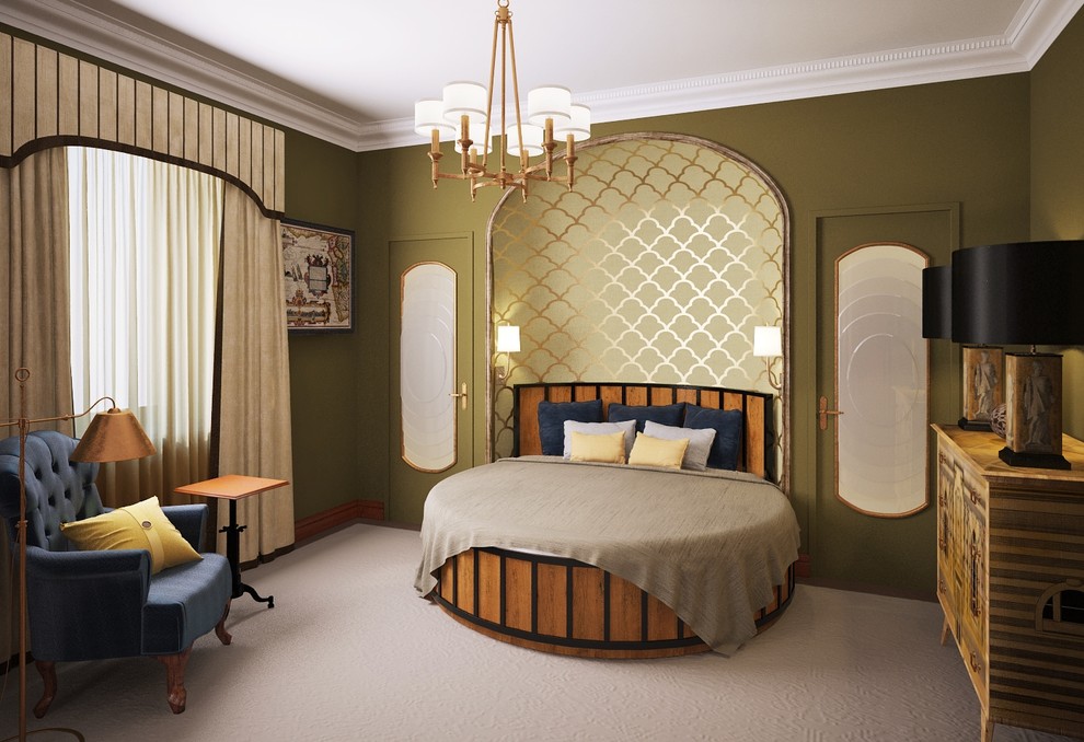 Классический кабинет со спальней