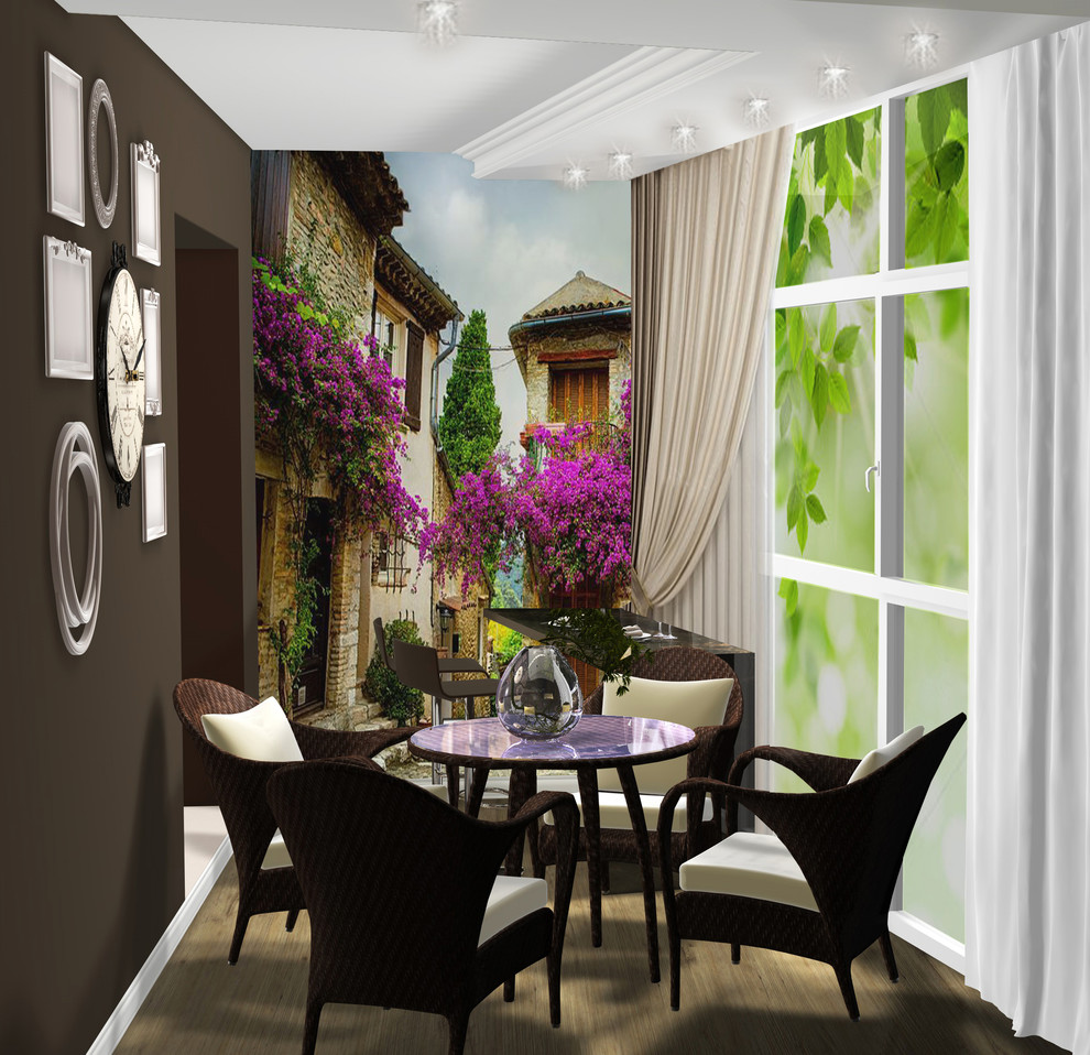 Лоджия - обеденная зона