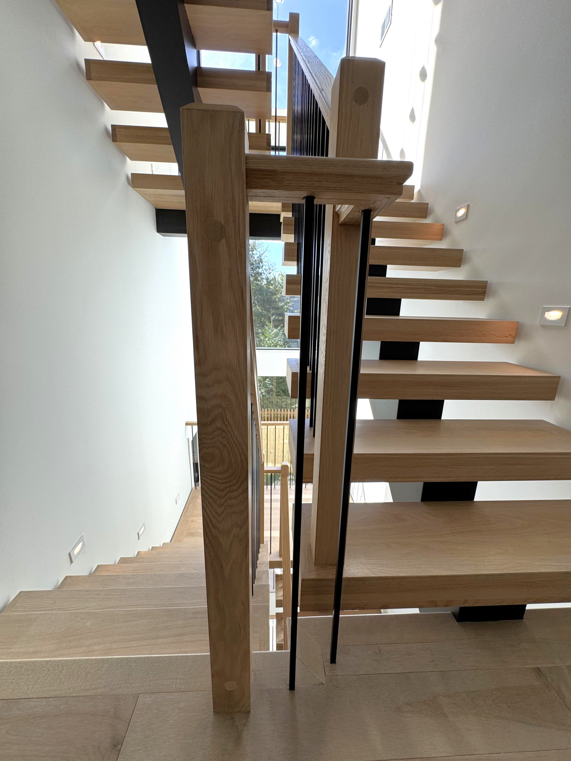 139_Four-Story Modern Staircase, Arlington, VA 22207