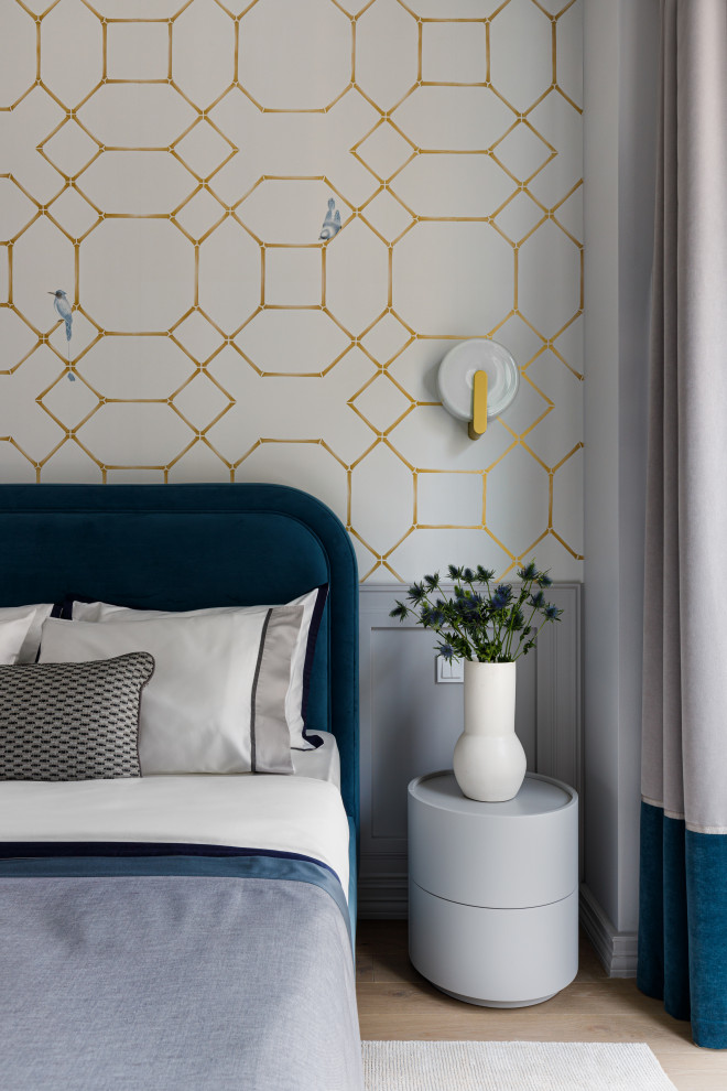 Современная классика реализованный дизайн-проект в ЖК "Прайм парк"