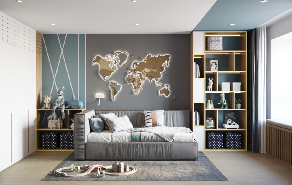 Интерьер детской для мальчика