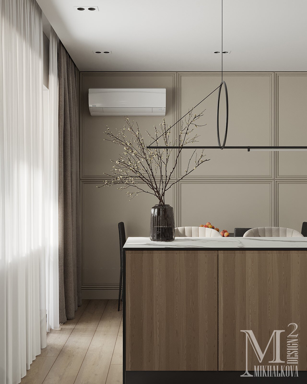 Квартира 107.6 м ЖК Спутник