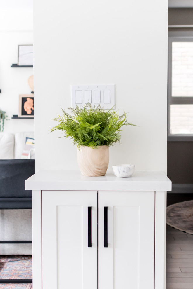 Inspiration for a transitional kitchen remodel in Toronto
