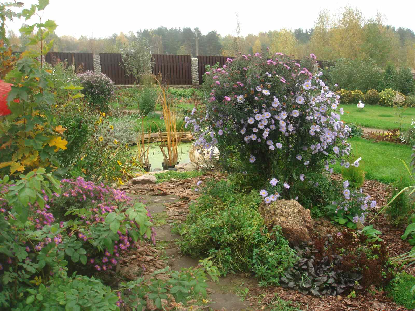 Сад в стиле кантри