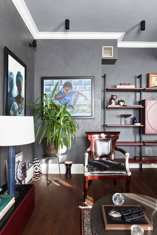 Дизайн и ремонт квартиры на улице Остоженка — Колониальная классика