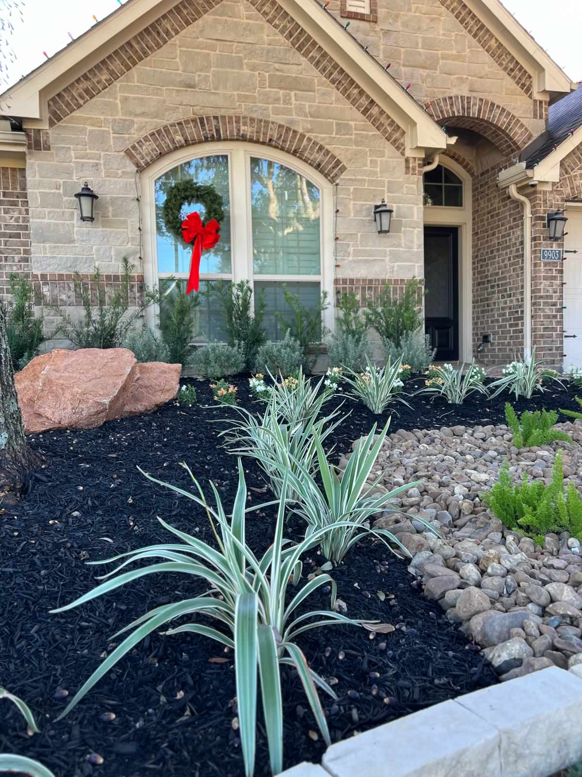 Putting Green, Backyard Paradise and Front yard Makeover in Fulshear!