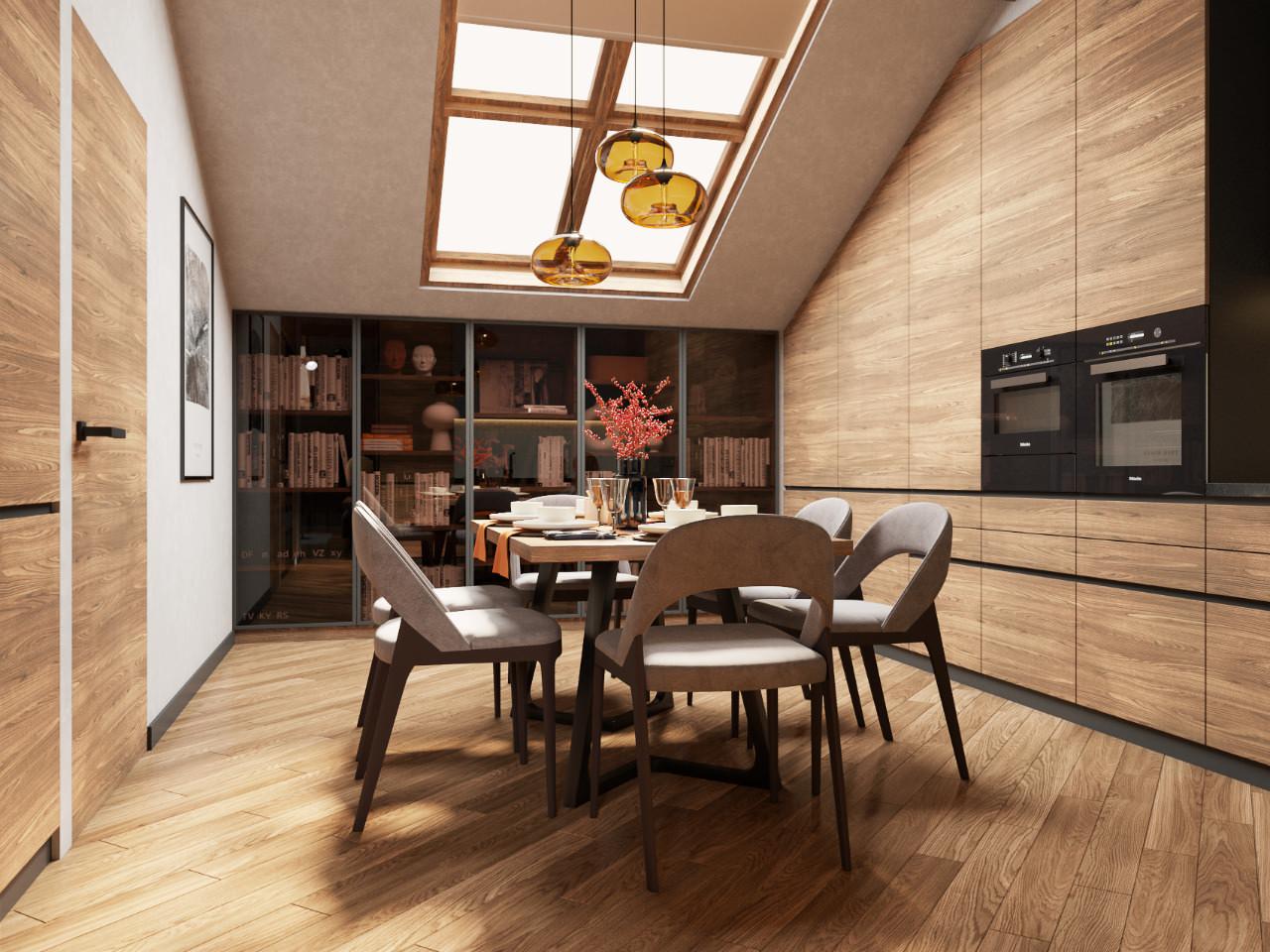 Квартира на мансардном этаже