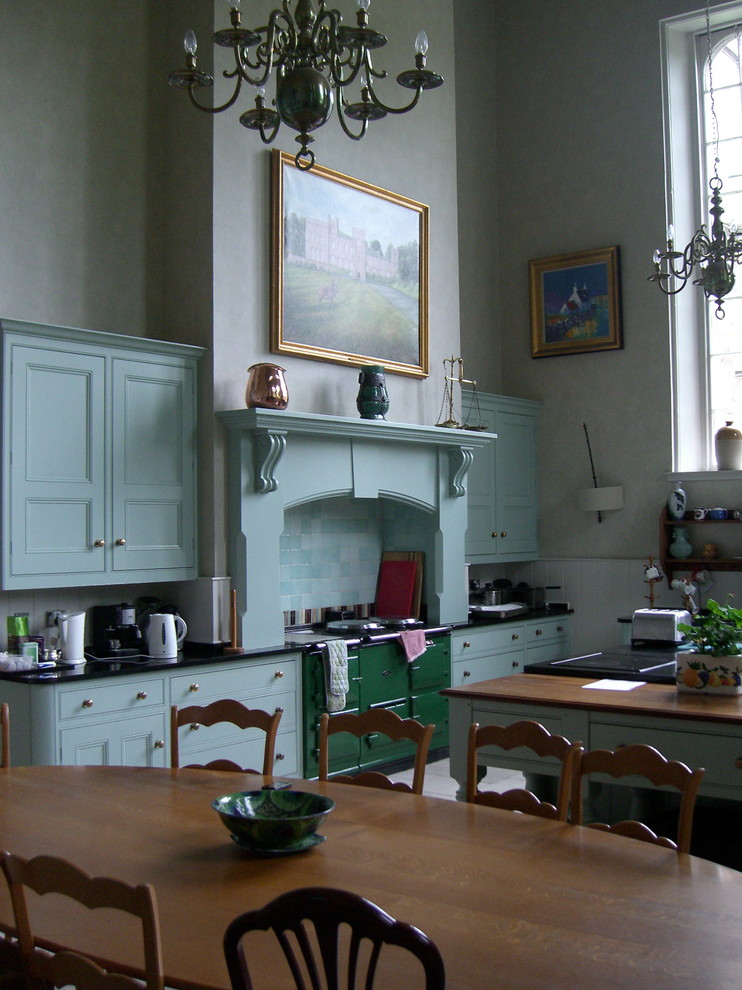Photo of a traditional kitchen in Devon.