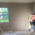 Flores painting and Sheetrock