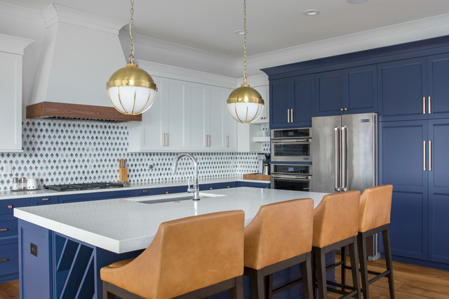 Brookside Project Beach Style Kitchen Indianapolis By