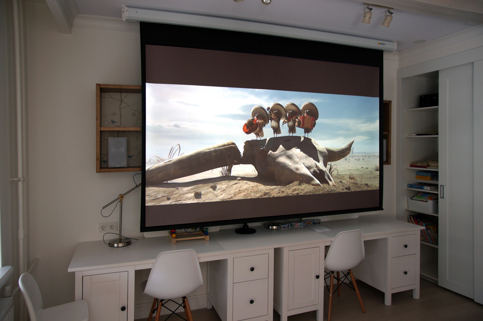 Моторизированный экран