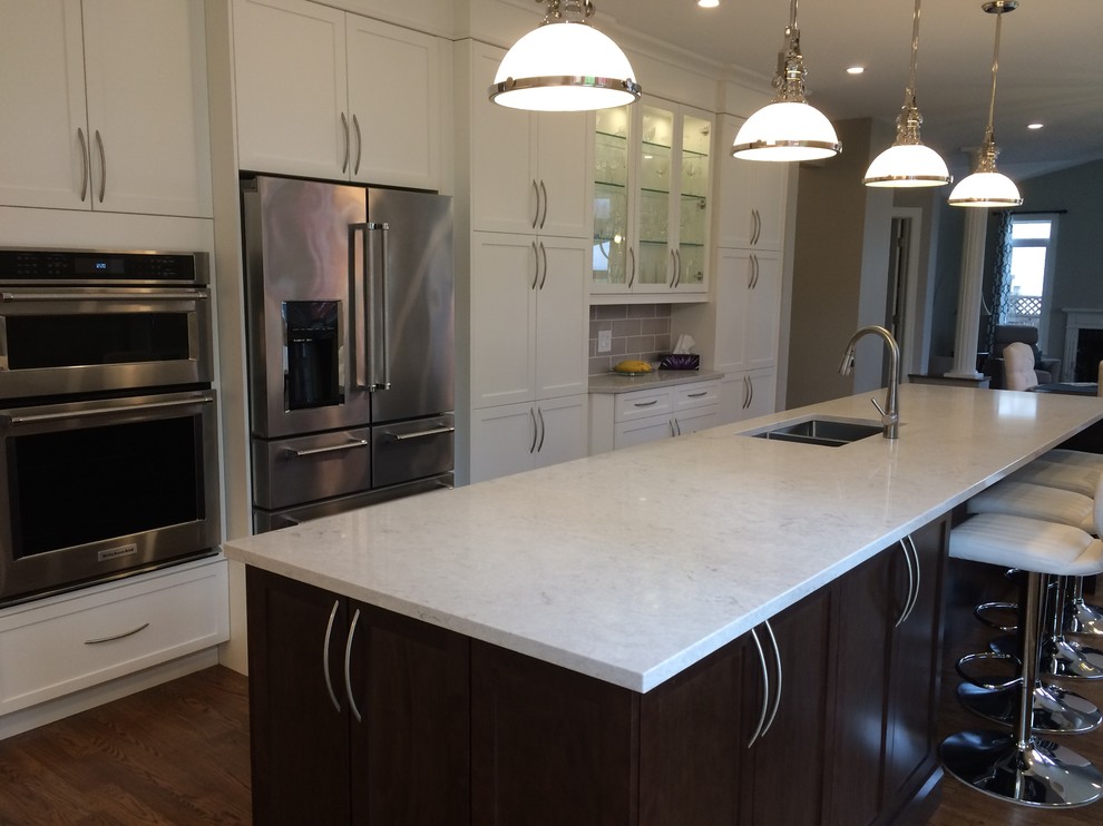 Kitchen - transitional kitchen idea in Toronto