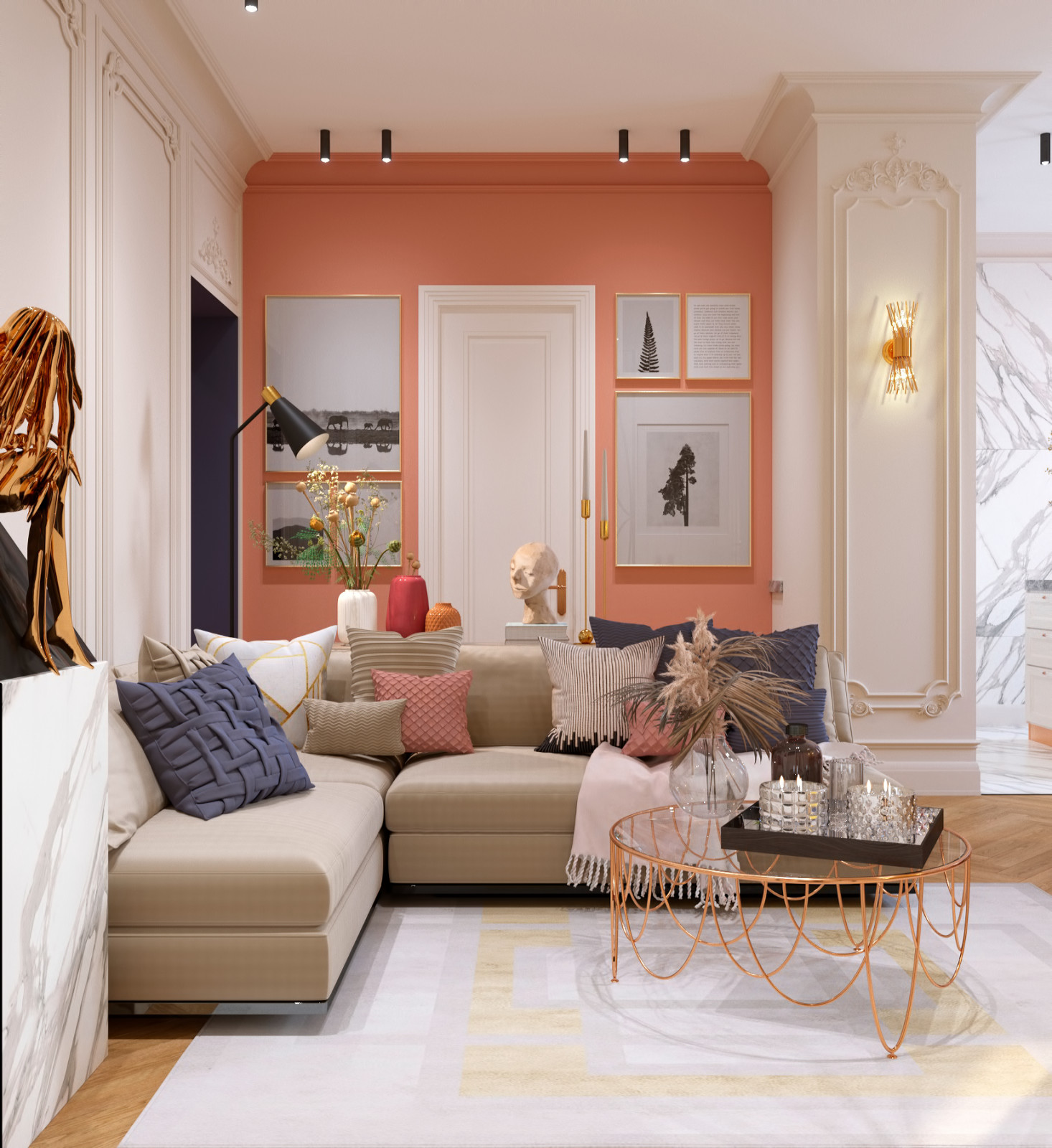 Белая Московская сталинка