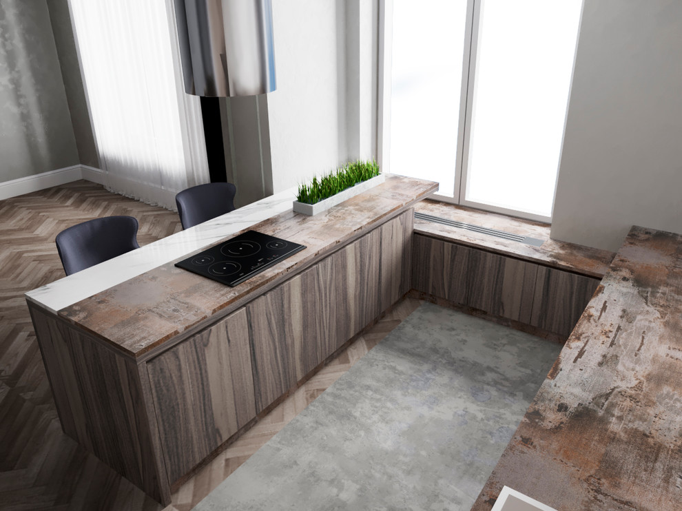 Проект кухни для молодой пары