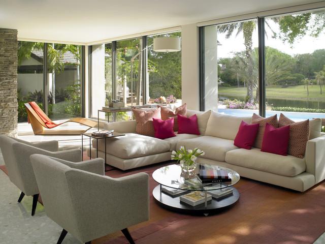 SNAPPER CREEK contemporary-living-room