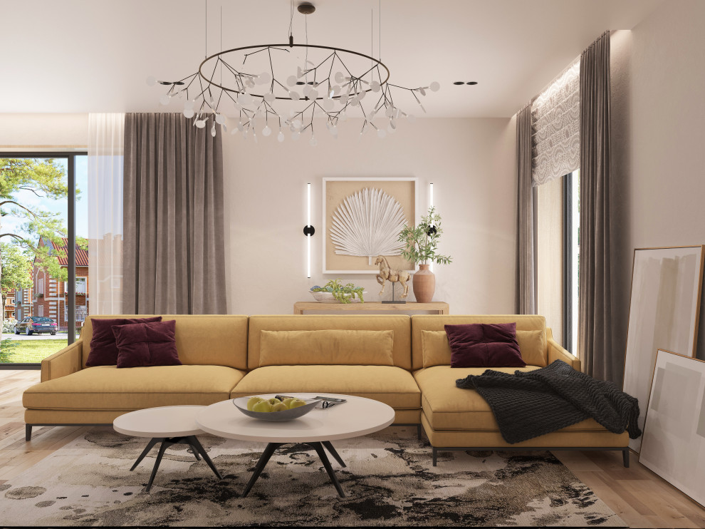 Дизайн - проект интерьера загородного дома в п.Межевой