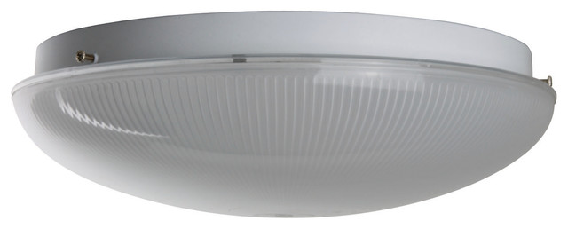 14 2 Light Fluorescent Circline Fixture White Ribbed Frosted Lens 14 2 Light Fluorescent Circline Fixture White Ribbed Frosted Lens