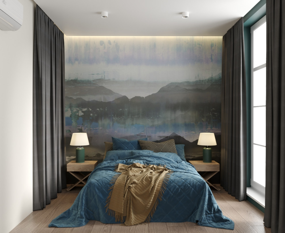 Таунхауз в ЖК ПаркАпрель.Мастер-спальня