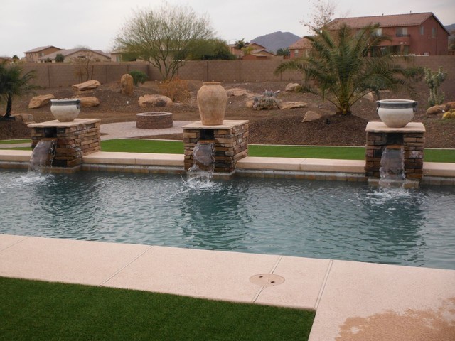 Water Features american-southwest-swimming-pool-and-hot-tub