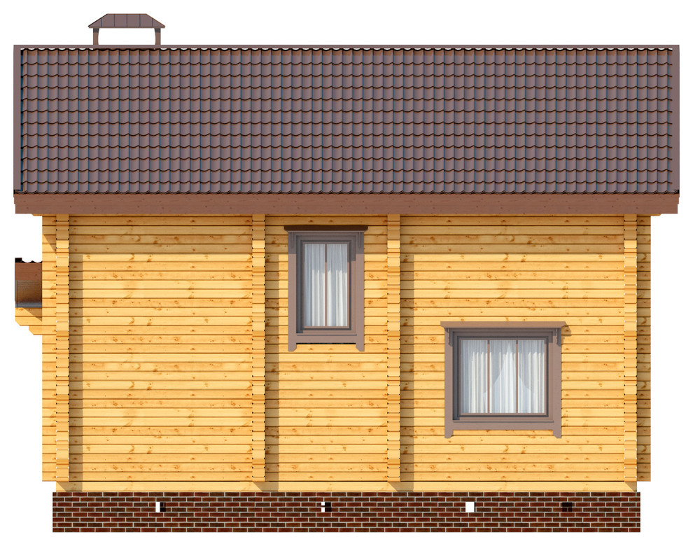 Дом Горки 8,5 х 7,5 метров