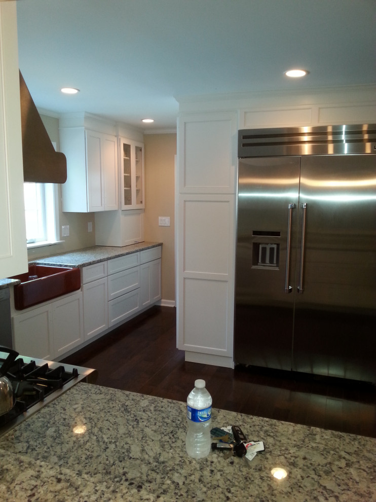 Stacy M Custom Kitchen Flooring + Bump out