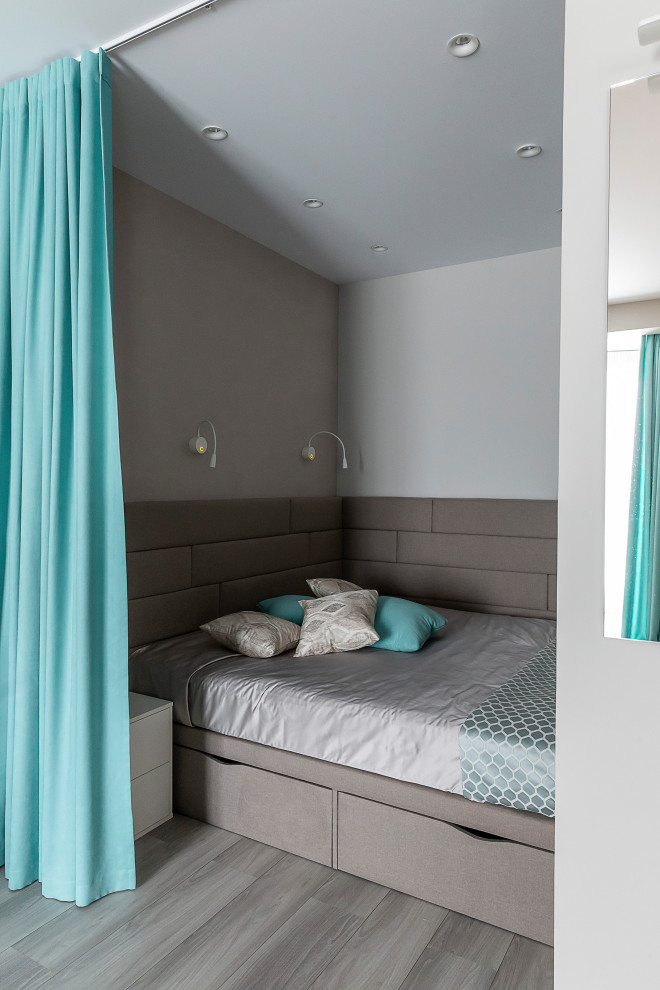 Современный минимализм студии для будущей студентки