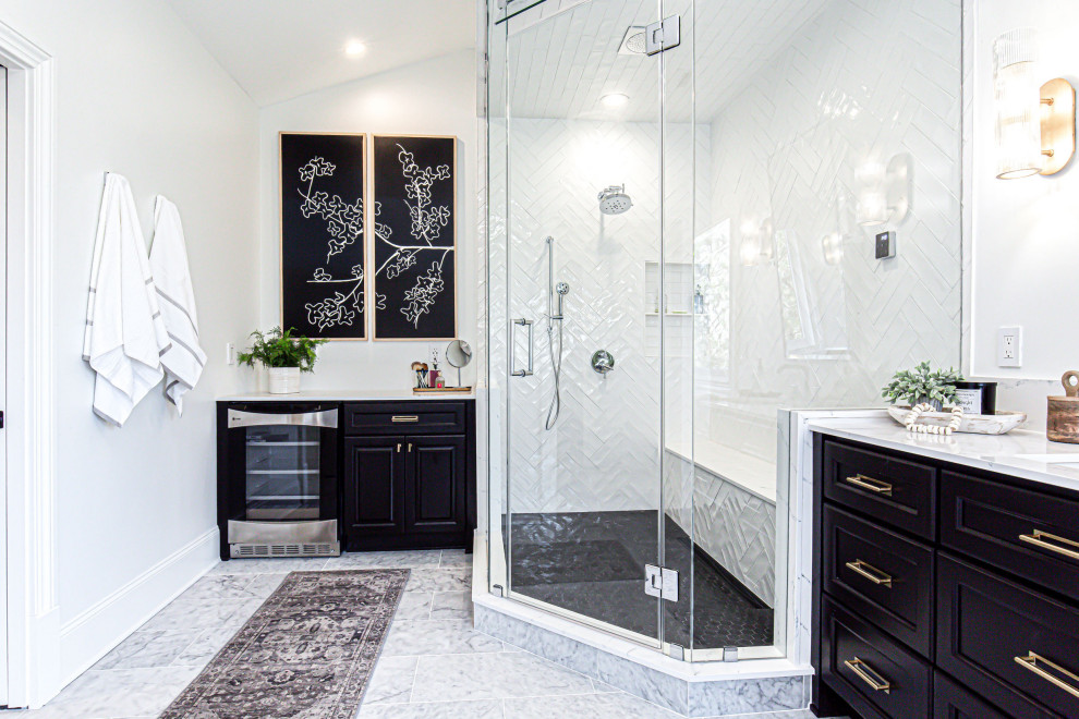 Roswell Bath Remodel - Contemporary - Bathroom - Atlanta - by Haggard ...
