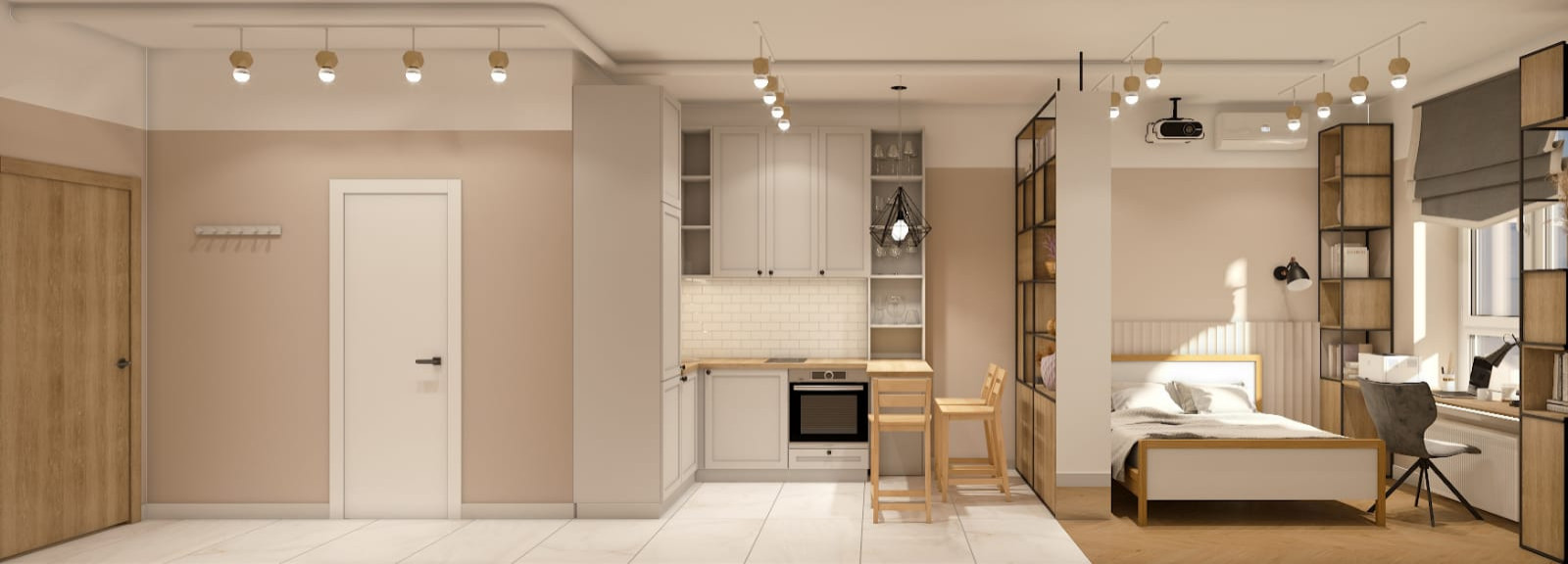 Дизайн проект студии 24м КМ Тауер