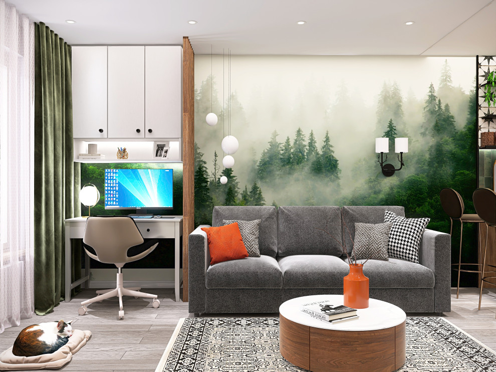 Кухня-гостинная