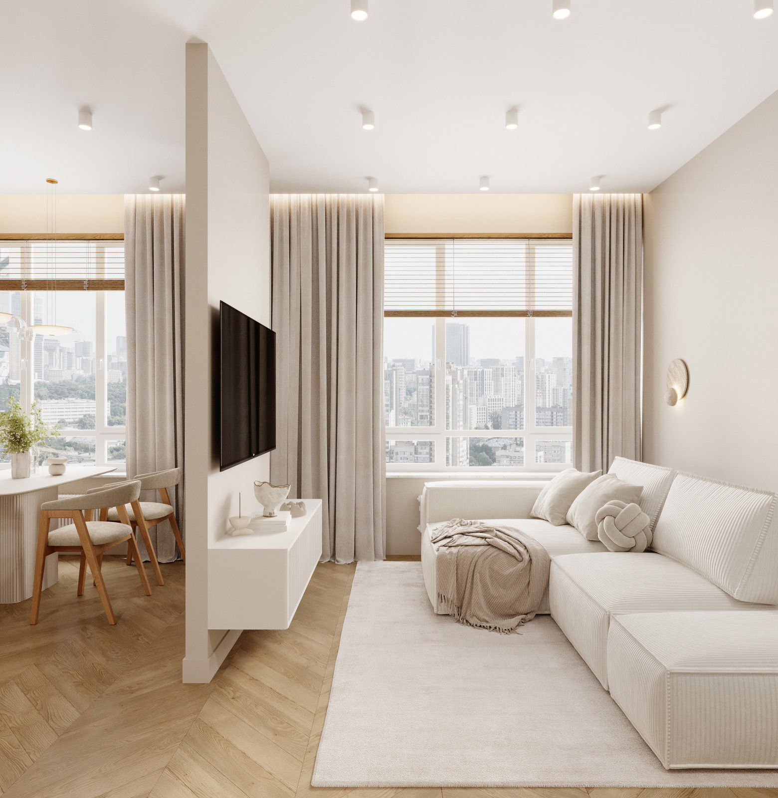 Современная квартира для спокойной жизни