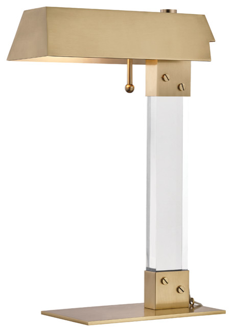 Hudson Valley L1256-AGB, 1 Light Table Lamp