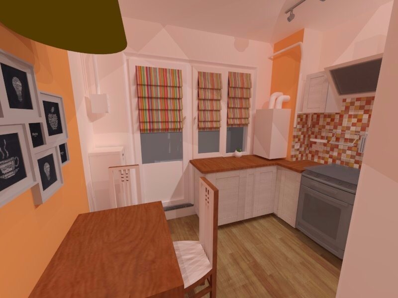 Технический дизайн маленькой квартиры