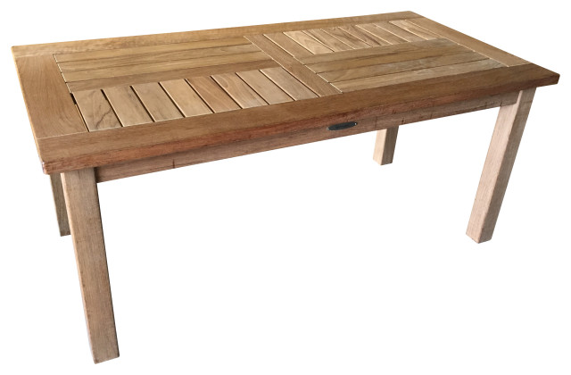 Chippendale Teak Coffee Table, Natural