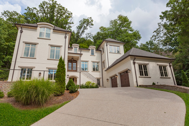 Front Elevation transitional-exterior