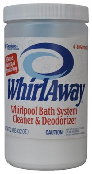 WHIRLAWAY Whirlpool Bath System Cleaner and Deodorizer, Hot Tubs & Spas, 32 Oz