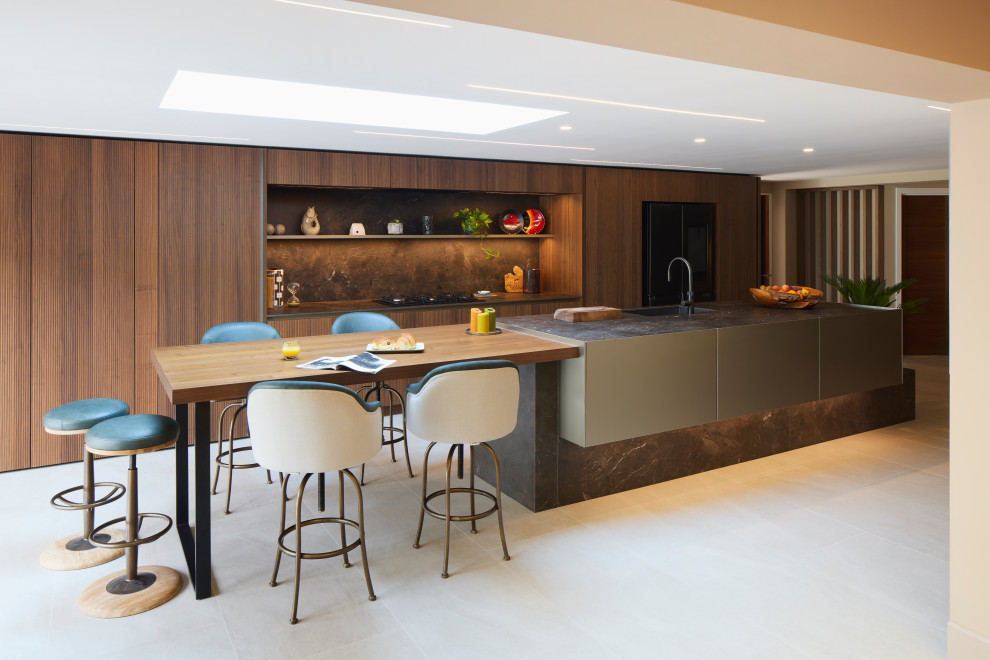 Contemporary kitchen in Dorset.