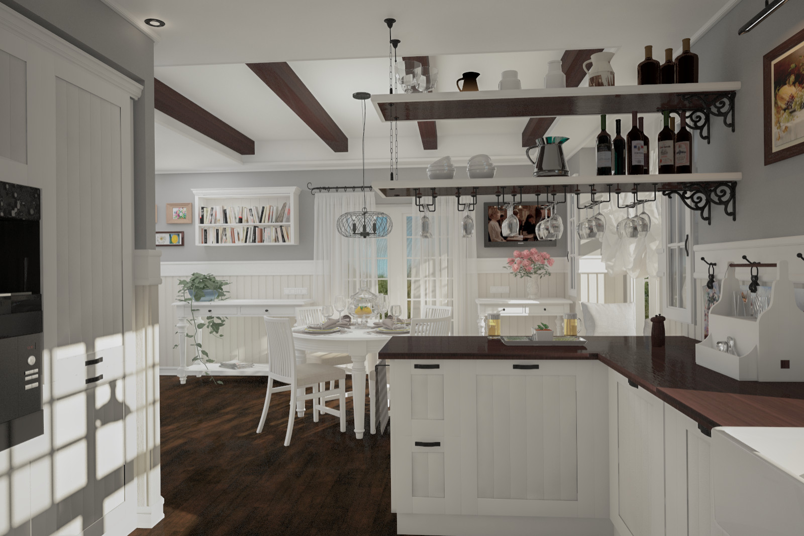 Дом в американском стиле