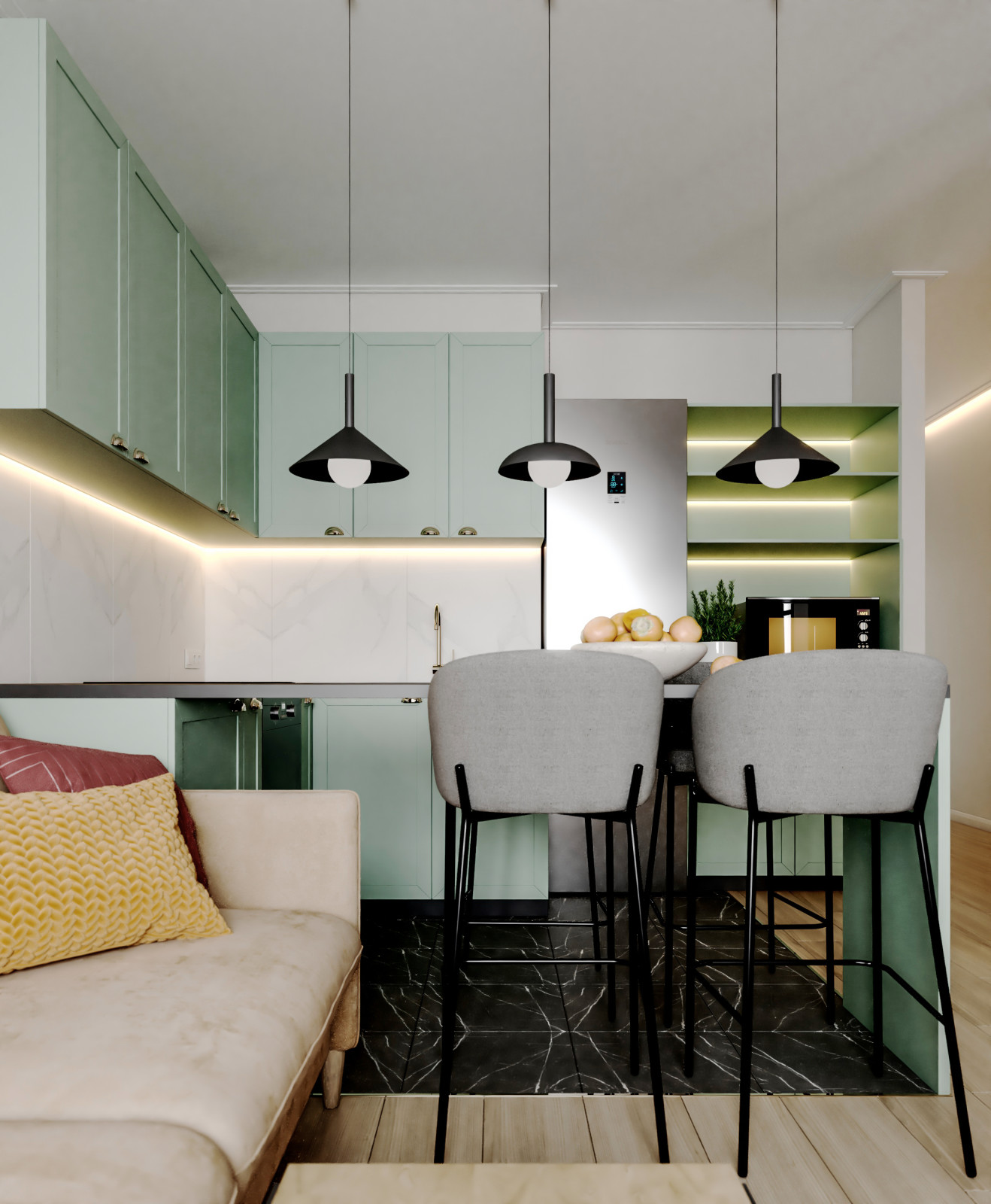 Однушка для молодой актрисы в ЖК "Домашний"