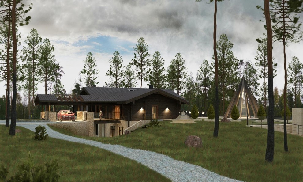 Дизайн интерьера дома на Новой Риге