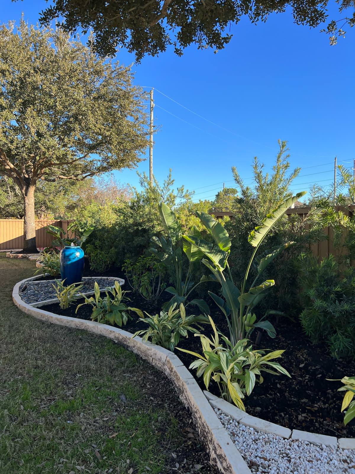 Putting Green, Backyard Paradise and Front yard Makeover in Fulshear!