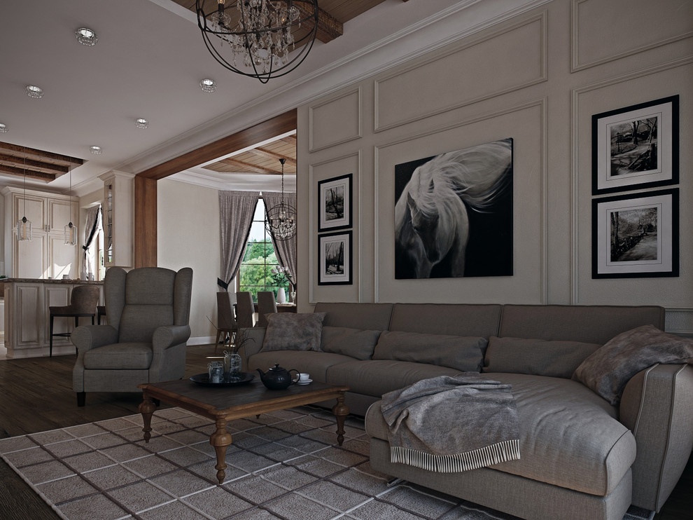 Дизайн загородного дома в колониальном стиле