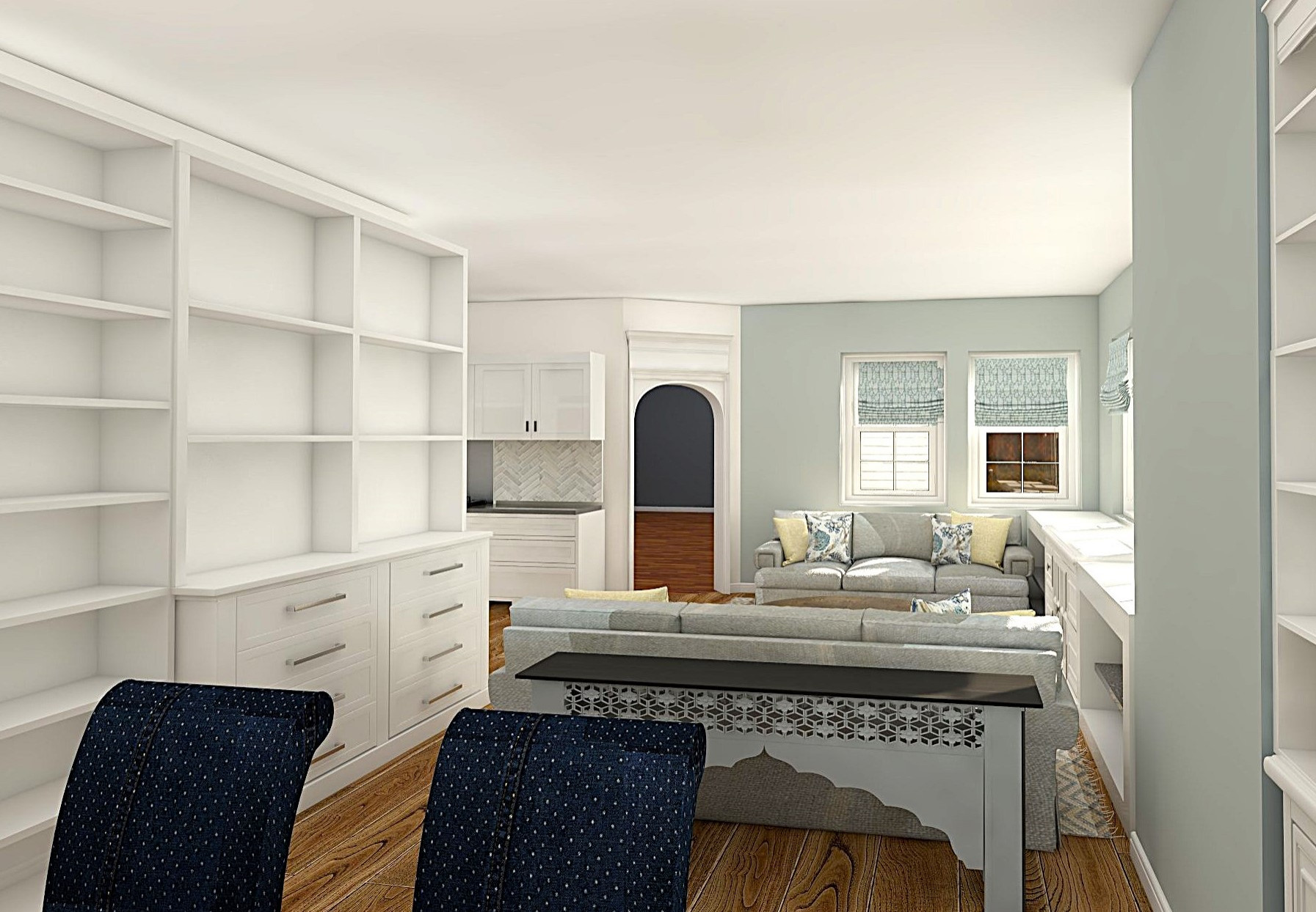 Cottage on Peasenhall- 3D render