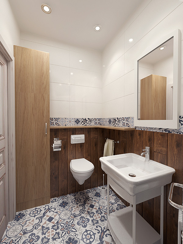 С/У реализуют в феврале 2018 в квартире с очень не стандартной планировкой