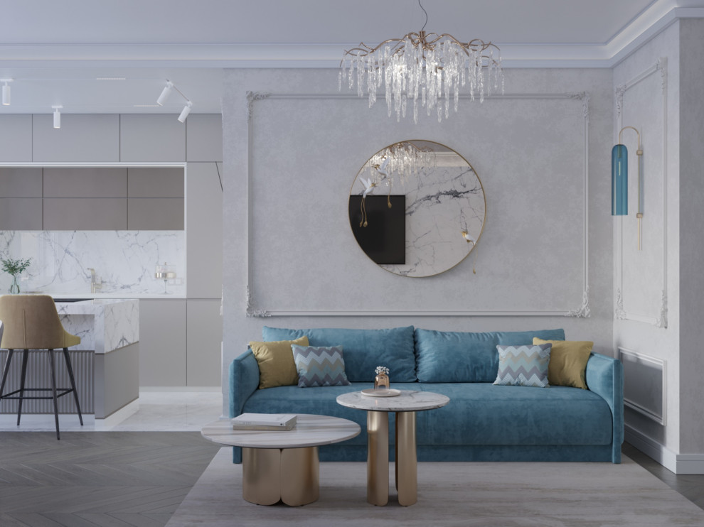 Кухня гостиная